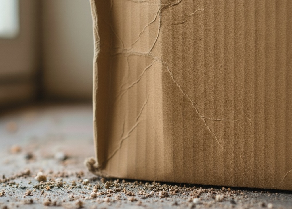 ダンボール被害凹み