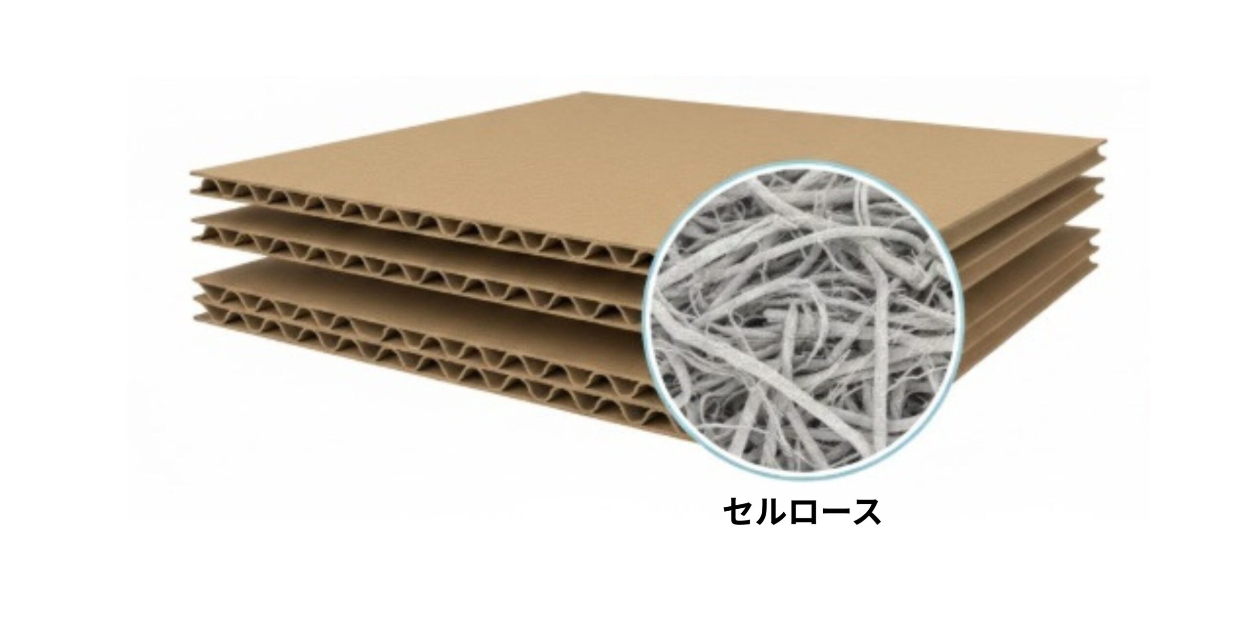 段ボールセルロース