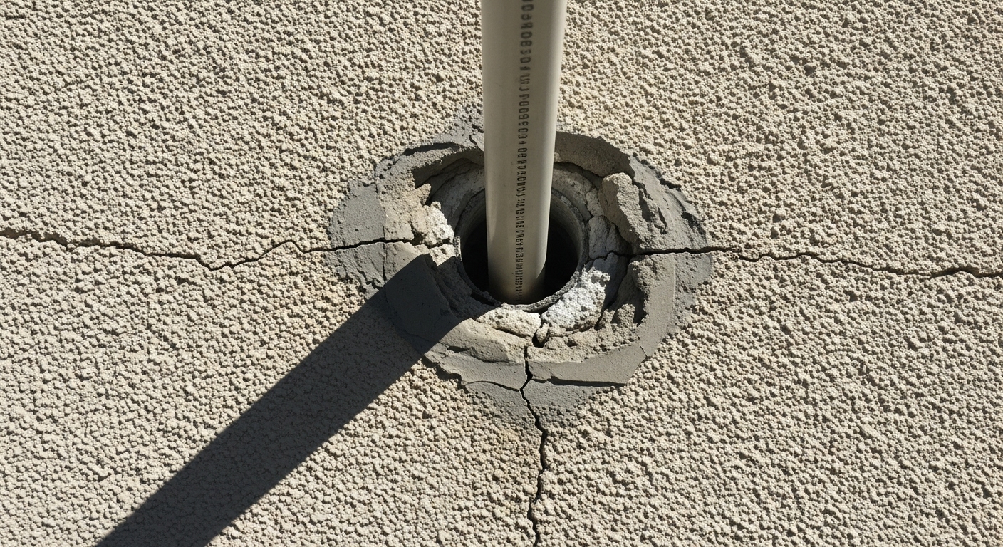 エアコン配管・換気口の隙間