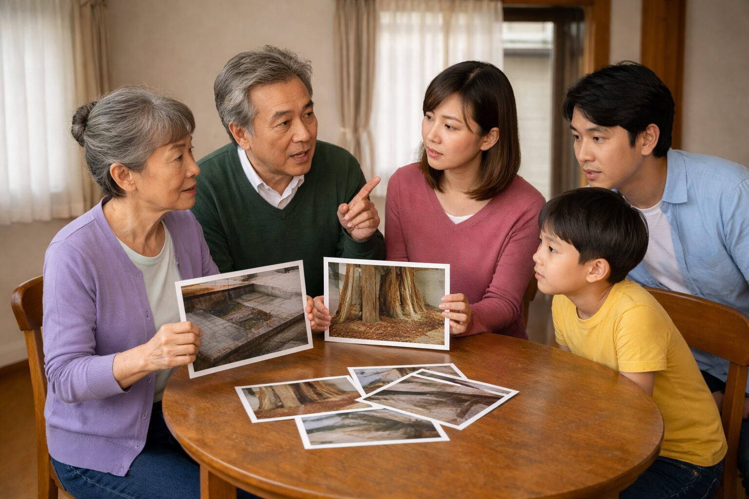家族にシロアリ被害の兆候を共有する