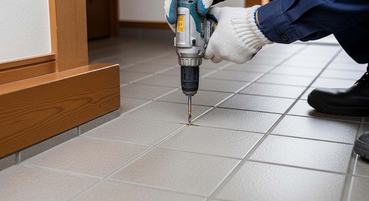 床下に入れない箇所がある場合