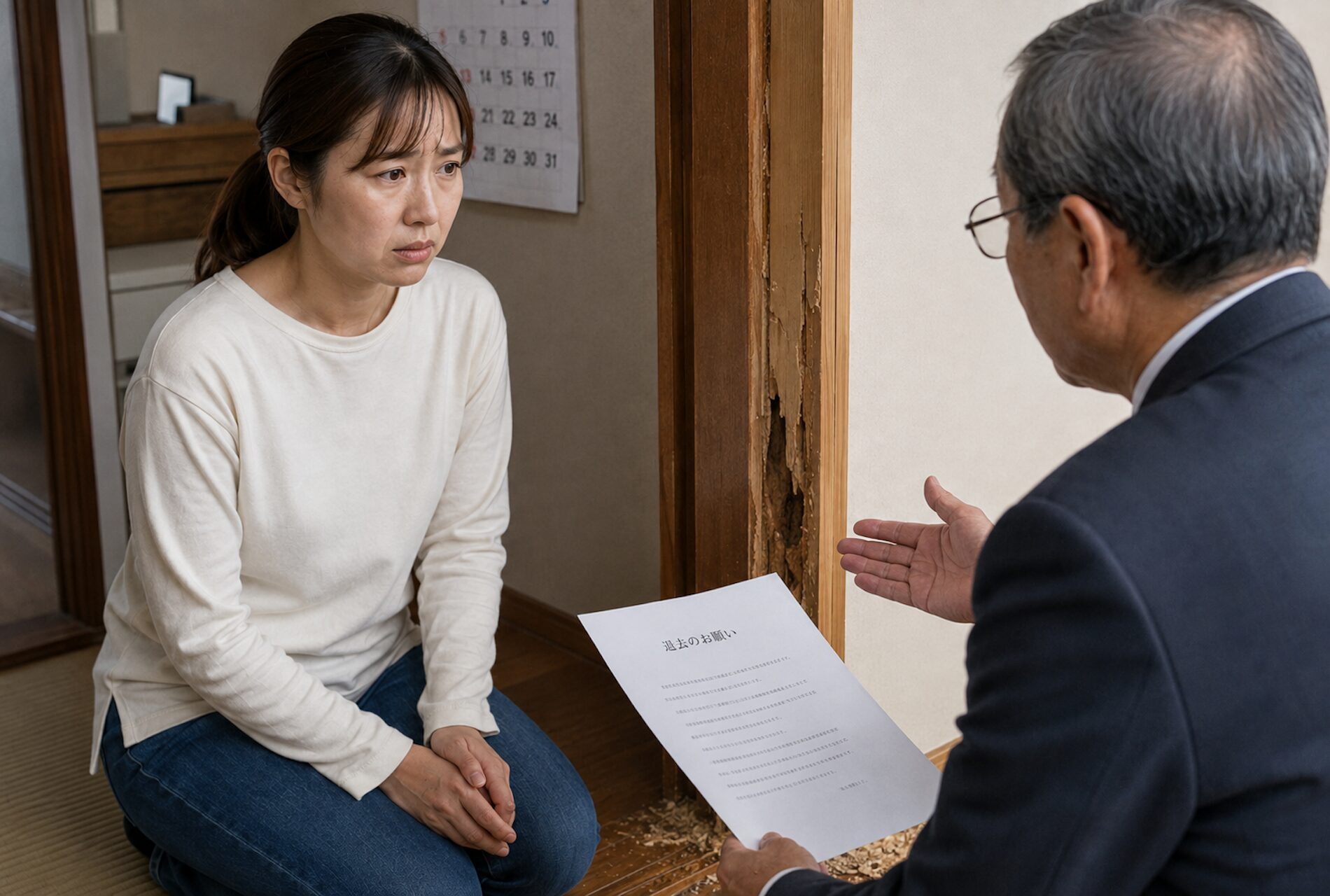 大家からの立ち退き要求には正当事由と6カ月前の通知が必要