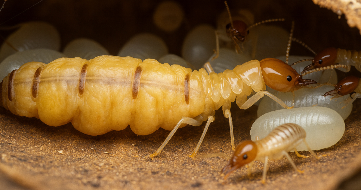 トップ画像-シロアリ-女王