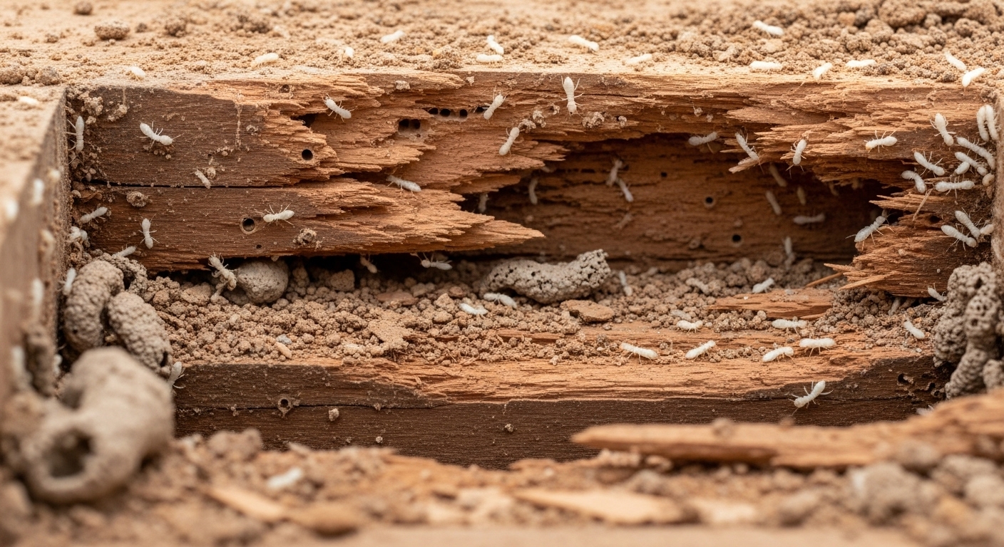 サムネイル イエシロアリ