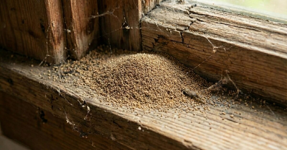 サムネイル シロアリ ふん